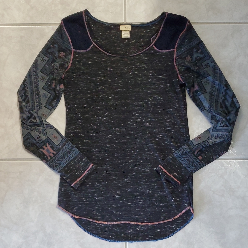 Women's Daytrip Patterned Long Sleeve Top